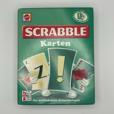 Scrabble Karten Mattel 2000 ab