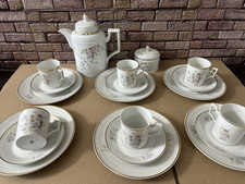 Fürstenberg Herzog Ferdinand Kaffeeservice Belegschaftsdekor RAR !!!! 6 Personen