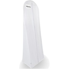 Kleiderhülle lang 180cm Brautkleid Staubschutz Setup Zubehörbeutel