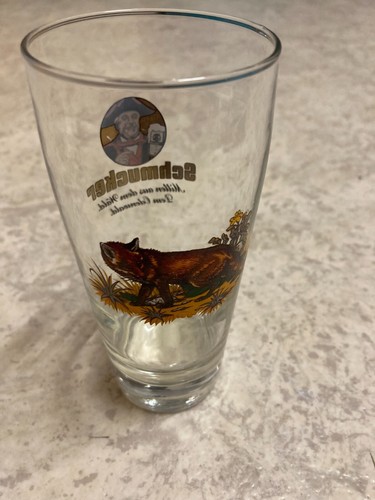 Schmucker bier glas - schmucker, bier,