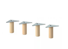 4x IKEA Eket Möbelfüße