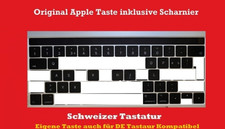 Ersatztaste MacBook Pro (2016-2017) A1706 A1707 A1708  CH-Layout Taste Key