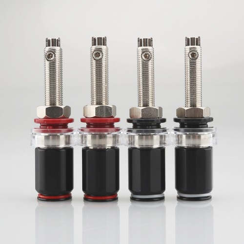 4xpolklemmen schwarz high end - 4xpolklemmen,