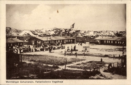 Kampen auf sylt - ak,