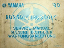 Yamaha RD 250 LC / RD 350 LC (1973-1979) Werkstatthandbuch