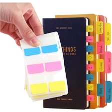 Index Tabs Selbstklebend 420 Stück Candy Farben File Flags Marker Ordnung