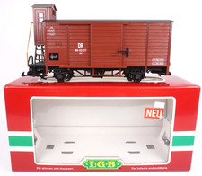 LGB 46265 Gedeckter Güterwagen der DR, Spur G - ZYAK/9218