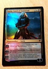 Mtg Magic: # FOIL # Sorin, Fürst von Innistrad, Lord of Innistrad, PLANESWALKER