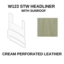 Dachhimmel Perforiert Creme