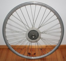 Hinterrad 28“ - Alu-Felge, Alu-Nabe, 7-fach Kassette Fahrrad-Laufrad