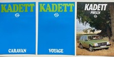Opel Kadett D Prospekt 3x
