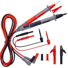 Messleitungen Multimeter Prüfsonden Krokodilklemmen Mini-Haken Set