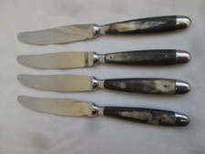 Besteck alt - 4 Messer -
