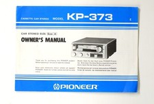 Original pioneer 373 car - pioneer, kp-373