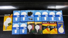 16x Philips Glühbirne Glühlampe  E14 Tropfen 25W matt