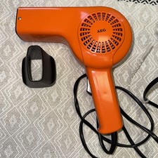 AEG Föhn 1000 Haartrockner 70er Jahre orange Typ EKP0 -0001 Mod H