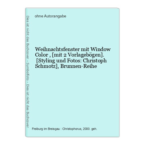 Weihnachtsfenster mit window - mit,
