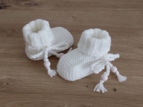 Babyschuhe gestrickt - babyschuhe,,
