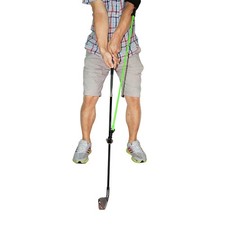 Golf Swing Trainer Trainingshilfe Gürtel Elastisches Widerstandsseil für