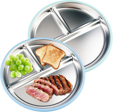 Baby Teller Edelstahl 23cm 2st