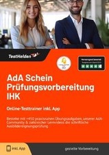 AdA Schein Prüfungsvorbereitung IHK Online-Testtraine... | Buch | Zustand sehr gut