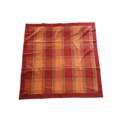 Wende tischdecke rot - wende-tischdecke, orange