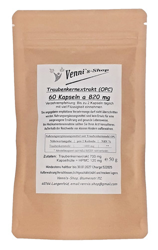 Opc traubenkernextrakt 60 - -,