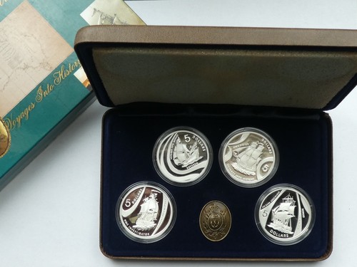 Australien x 5 dollars - x,