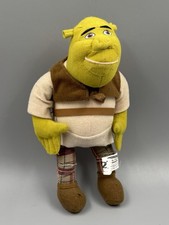 Shrek 2 Plüsch Puppe Oger Figur Stofftier Vintage Sammler Play by Play 2004 24cm