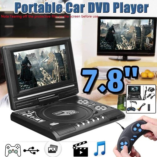 Tragbarer dvd player - 7.8",