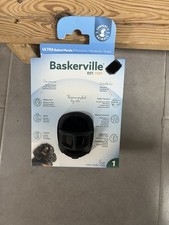 Baskerville Ultra Maulkorb - Größe 1, Schwarz, Kunststoff