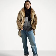 KOJOTE UNISEX HERREN DAMEN PELZ MANTEL JACKE PELLICCIA FUR JACKET COAT M