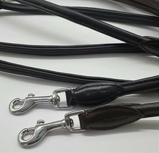 Lederleine Rund mittlere Hunde