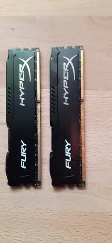 8gb kingston hyper - x, fury