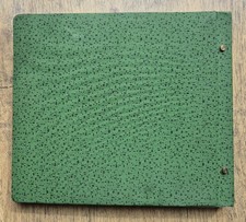 SCHALLPLATTEN Album für 10 Platten  GRÜN