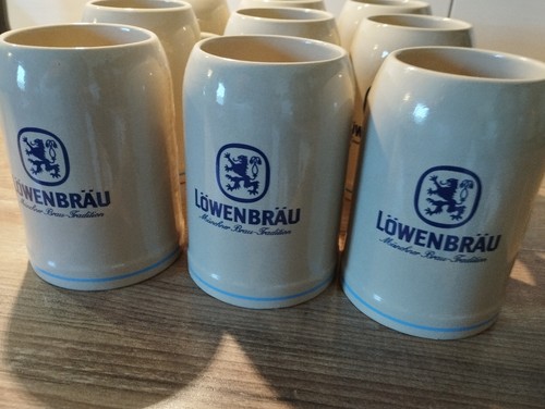 Löwenbräu bierkrug - löwenbräu, bierkrug/