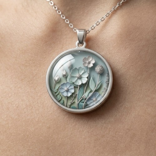 Halskette kette mit anhänger - kette,