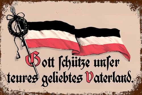 Retro blechschild deutsches - retro,