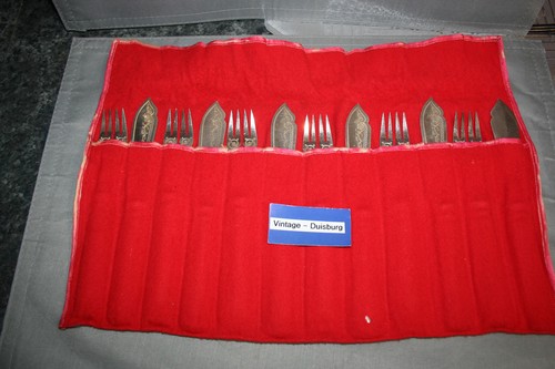 Antikes fischbesteck - antikes,