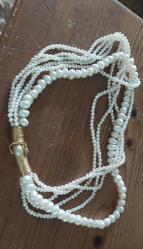 Perlenkette echtschmuck mit - perlenkette,,