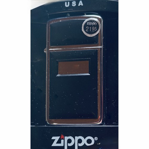 Zippo schwarz silber - zippo,, black