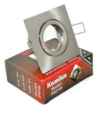 Schöne LED Deckenlampen, Einbau-Spots# Quajo + 3W Power LED & GU10# 230V, IP20