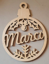 Weihnachtskugel Personalisiert