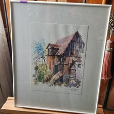 C6) GEMÄLDE AQUARELL