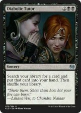 Diabolic tutor kaladesh - diabolic,