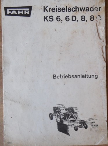 Fahr kreiselschwader 6 - ks,