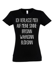 Youth Designz Damen T-Shirt Sinne Print Lustiger Spruch Fun-shirt Statement