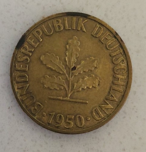 Fehlbaum pfennig 1950 d - 1950,