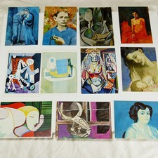 11 Kunstkarten - Pablo Picasso - Postkarten, vmtl 60er Jahre