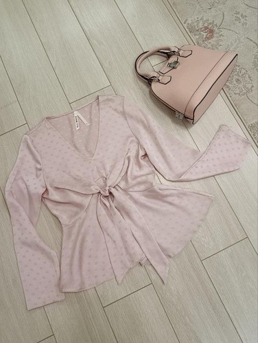 Women elli white shirt - white, pink
